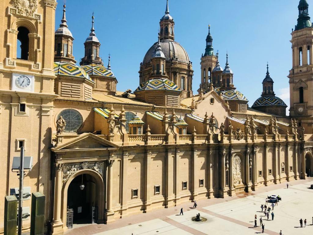 Az El Balcon A La Basilica II - Vistas Inmejorables A La Basilica Del Pilar! Daire Zaragoza Dış mekan fotoğraf